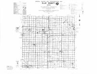 Clay County Highway Map, Clay County 1980